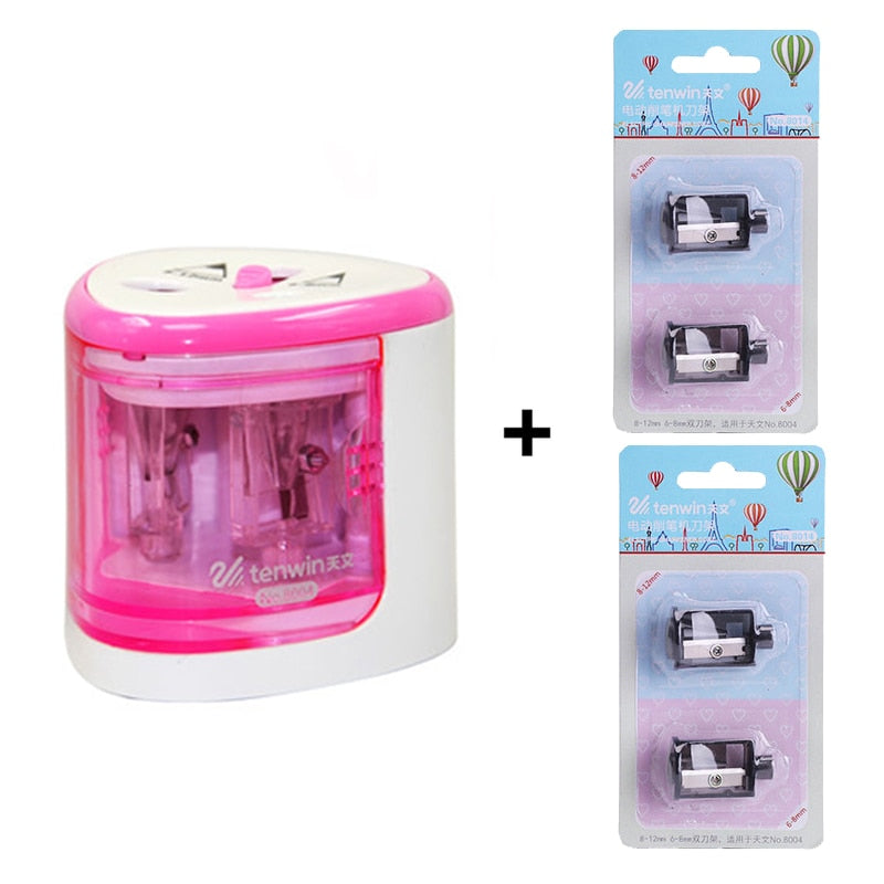 Two-hole Electric Pencil Sharpener