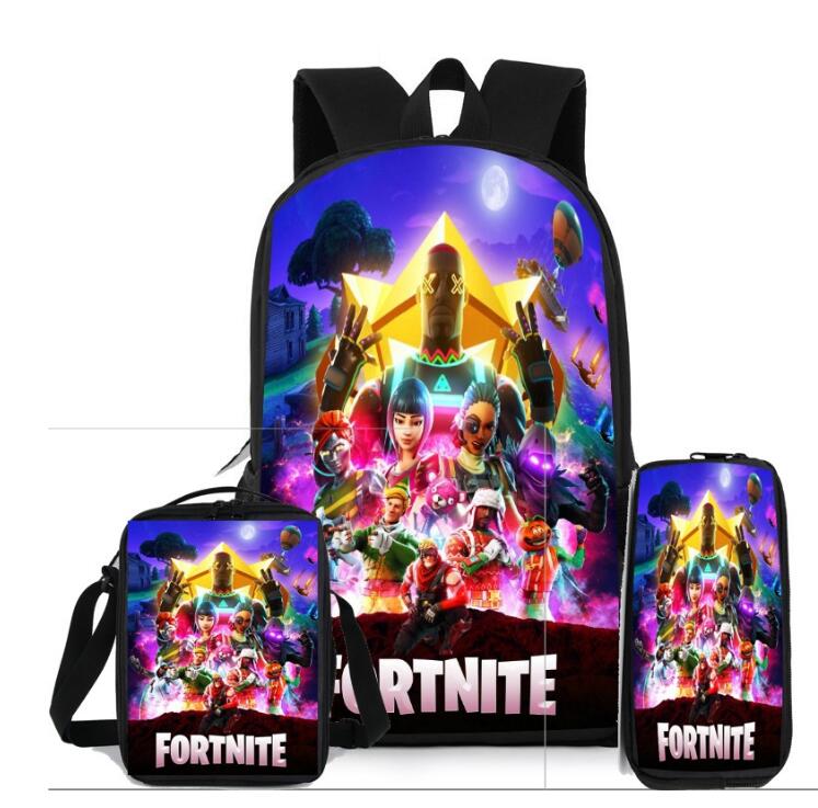 3 pc Fornite Backpacks