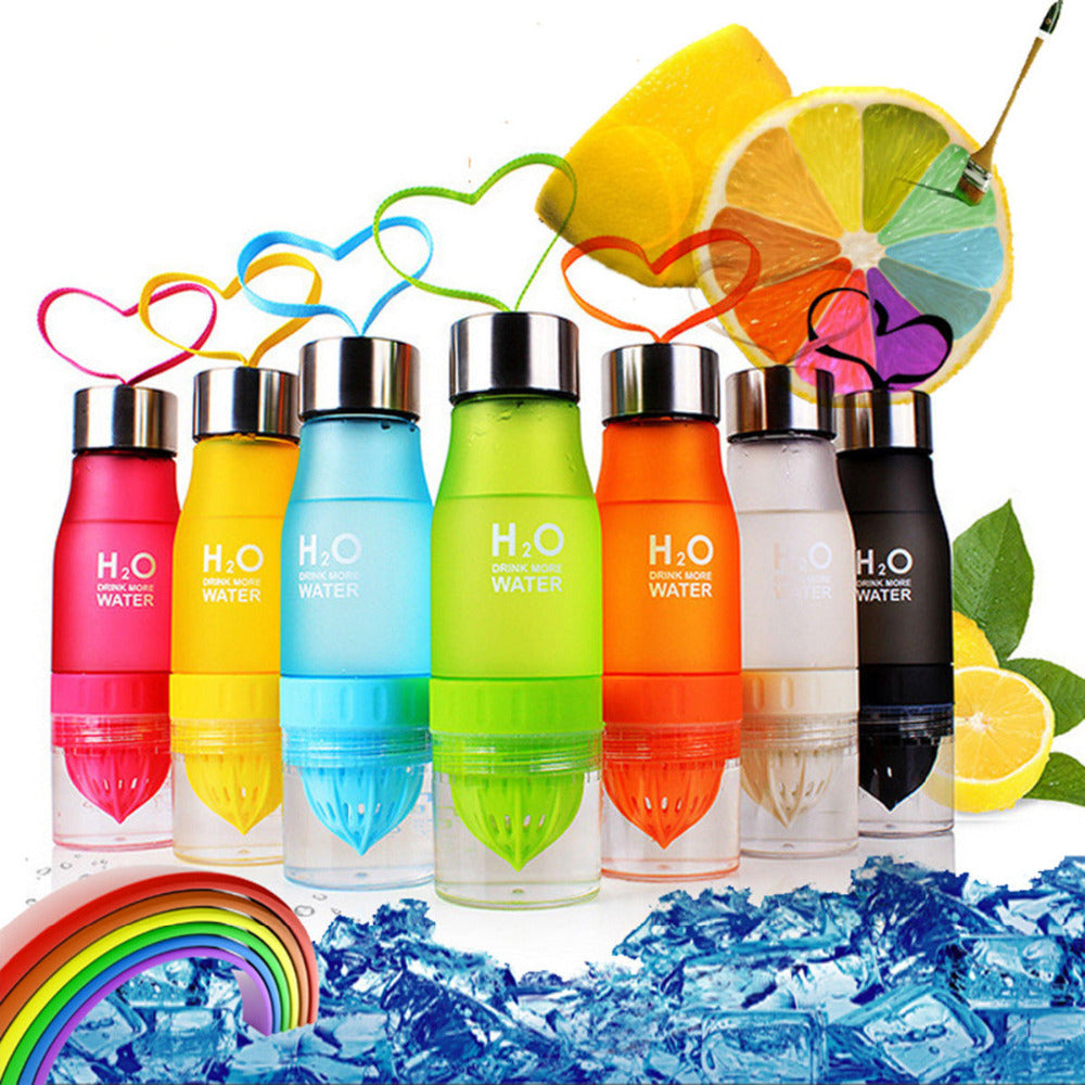 650ml Fruit  Infuser Water Bottle Drink Outdoor/Indoor