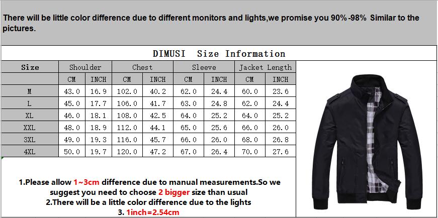 Mens Jackets Spring Autumn Casual Coats Stand Collar Slim Jackets Male Bomber Jackets M- 4XL