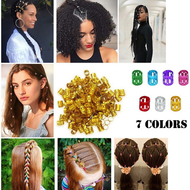 100 Pcs Hair Jewelry