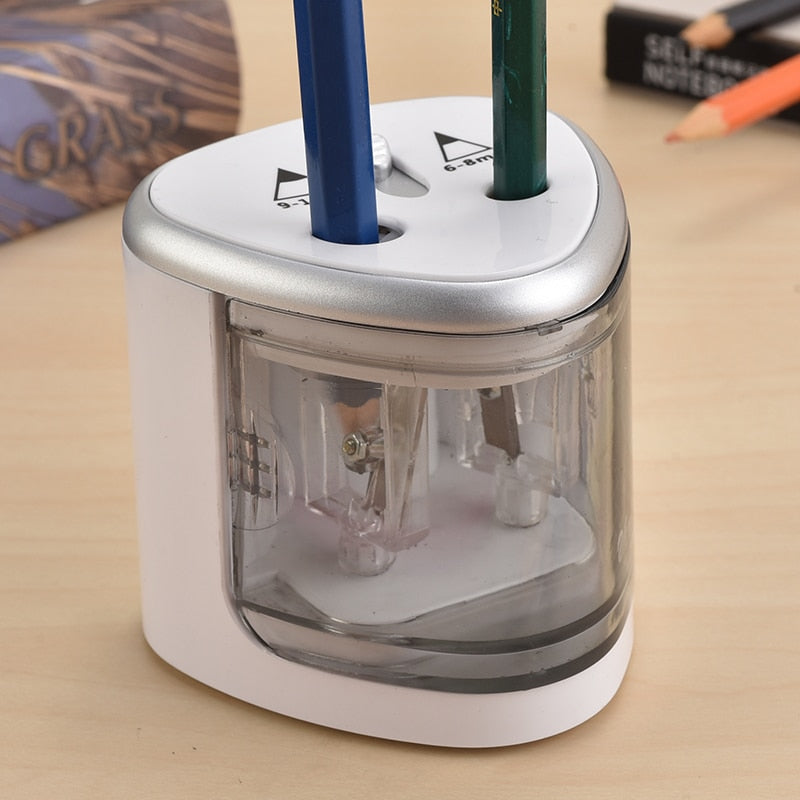 Two-hole Electric Pencil Sharpener