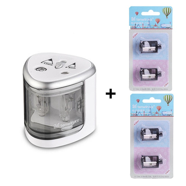 Two-hole Electric Pencil Sharpener