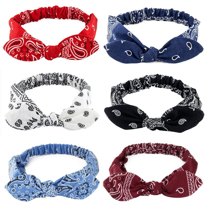 Soft Suede Bandana Headband