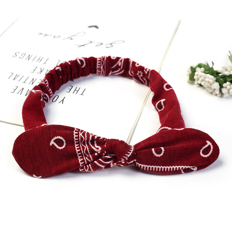 Soft Suede Bandana Headband