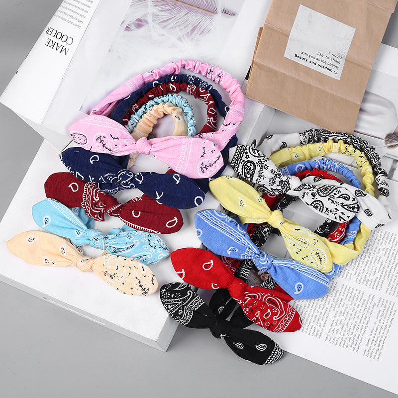 Soft Suede Bandana Headband